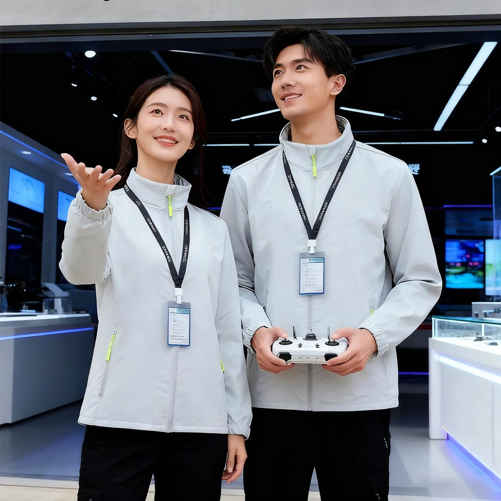 سترة عمل احترافية مقاومة للرياح ومقاومة للماء - سترة واقية لإصلاح السيارات مبطنة بالصوف شديدة التحمل للميكانيكا