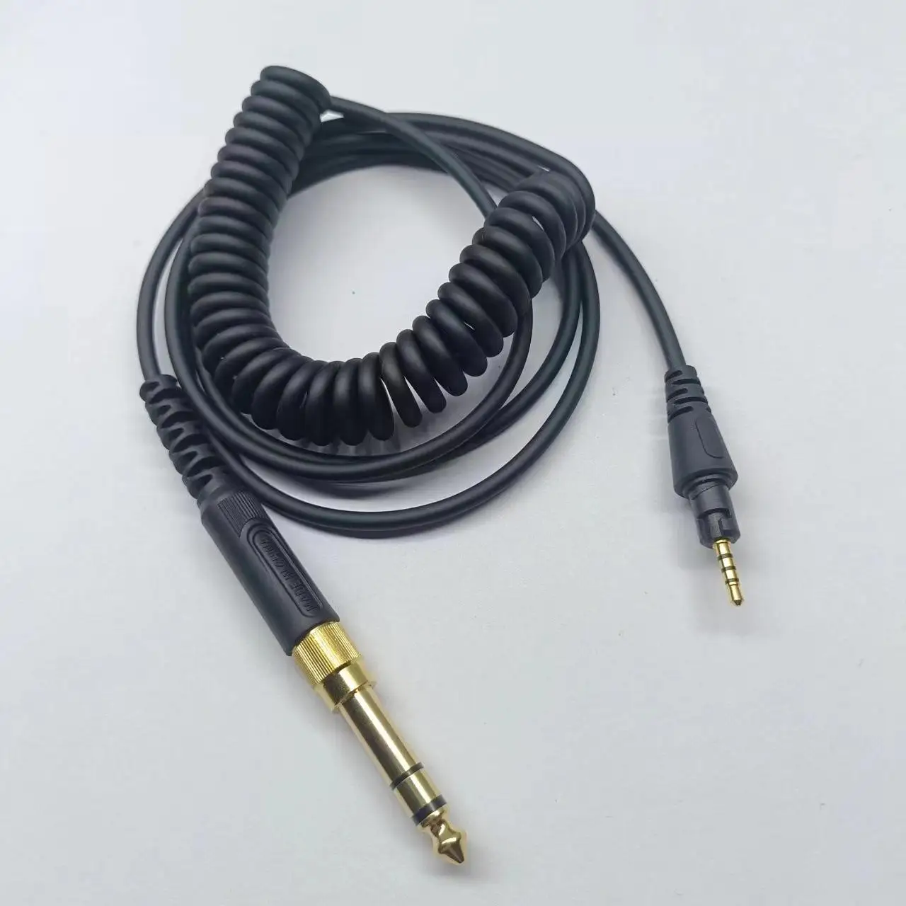 Cable de Audio de repuesto Pioneer HDJ, adaptador dorado de 6,35mm para Cable de actualización de auriculares CUE1 X5 X7 S7 BT