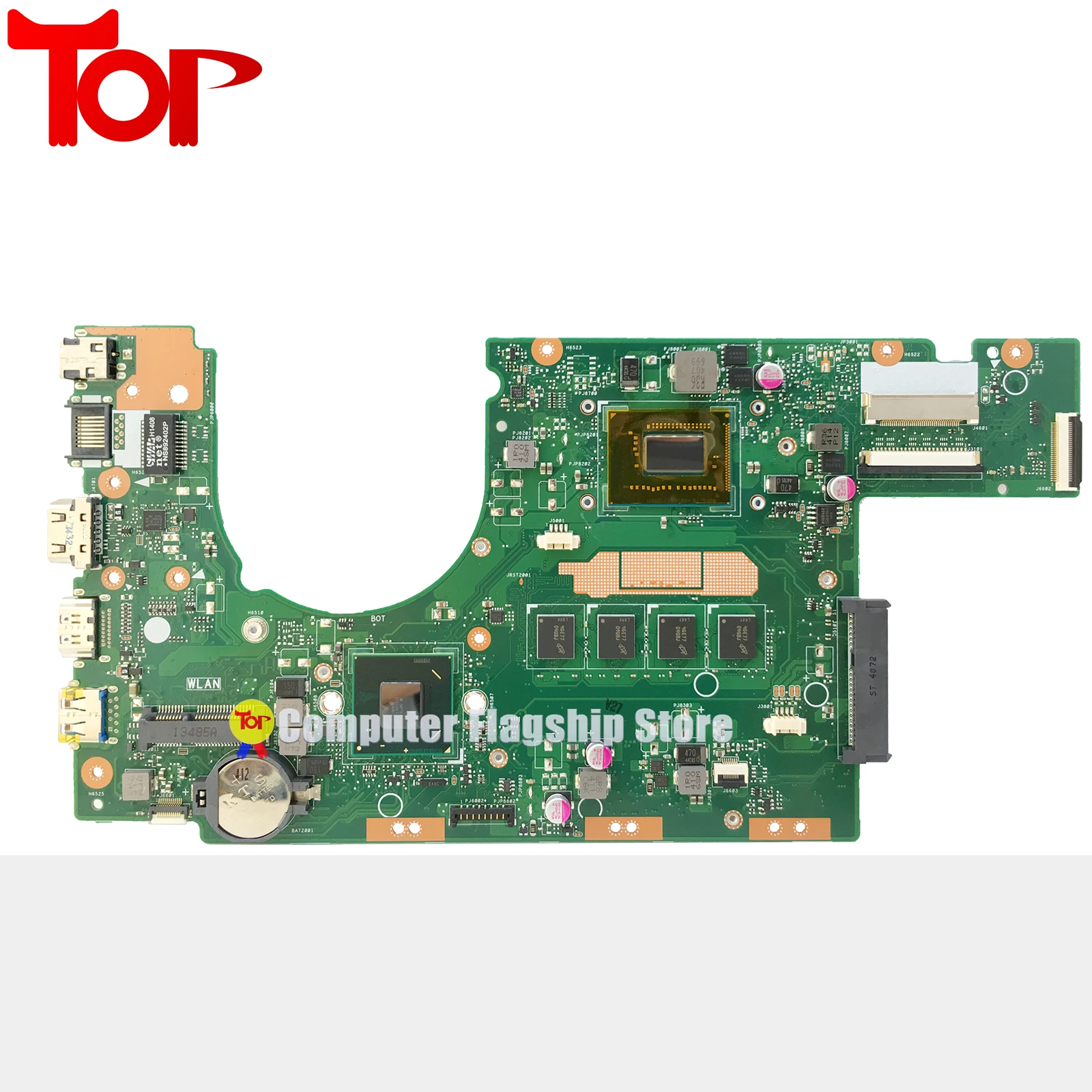 KEFU S300CA Laptop Motherboard For ASUS S300C S300 Mainboard CPU I3 I5 I7 3TH GEN 4G-RAM 100% Working Tested