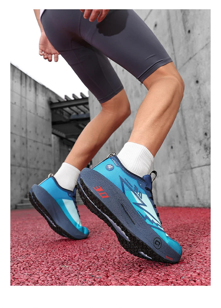 Herren-Laufschuhe mit Carbonplatte, speziell für Marathonläufe, atmungsaktive, leichte Sportschuhe, bequeme Damen-Sneaker. – Detail 29