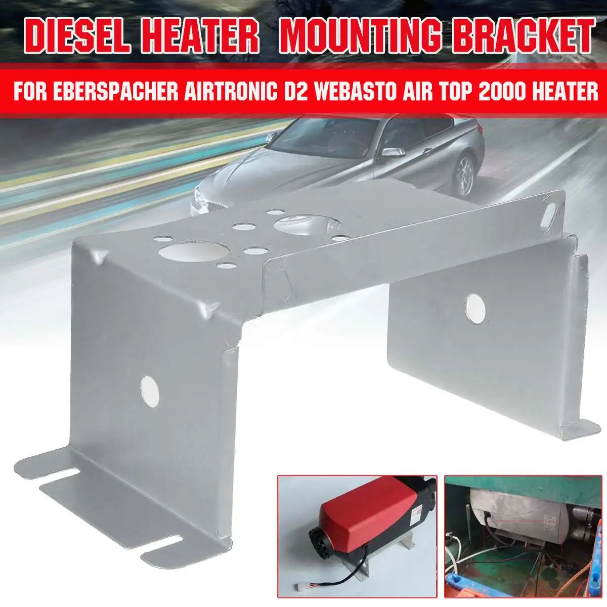 Air Diesel Parking Heater Base Mounting Bracket Floor Plate For Eberspacher Airtronic D2 Webasto Propex Car Truck VAN