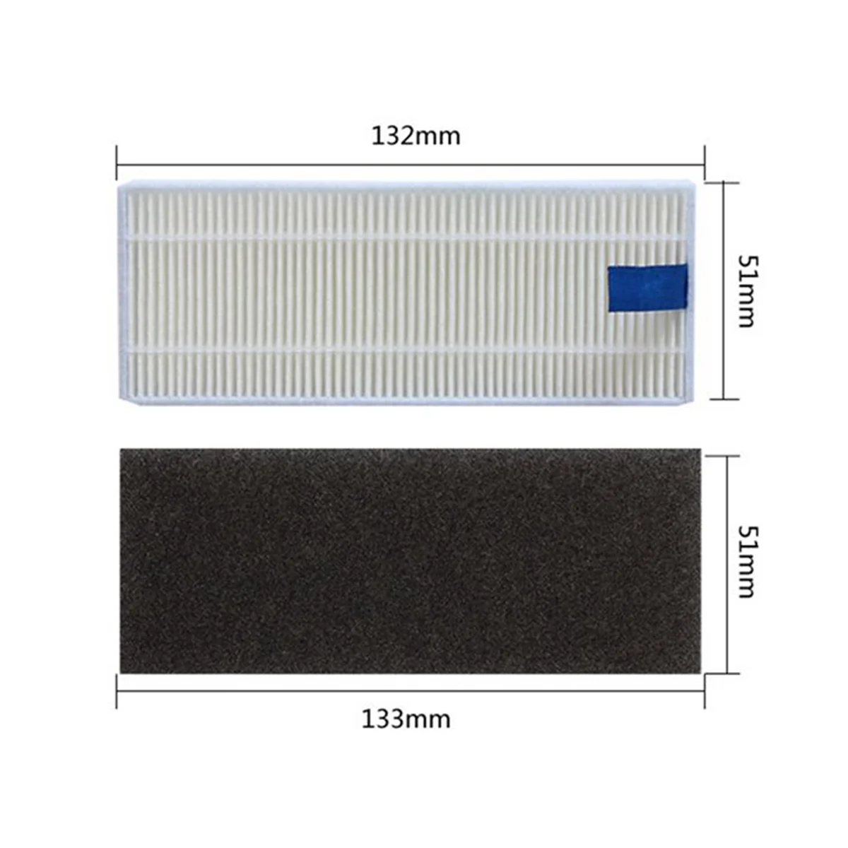 مكنسة كهربائية آلية فرشاة دوارة ، فرشاة جانبية ، فلتر HEPA ، مناسبة لسلسلة Tefal Rowenta X-Plorer 75 RG7687 RR7687WH