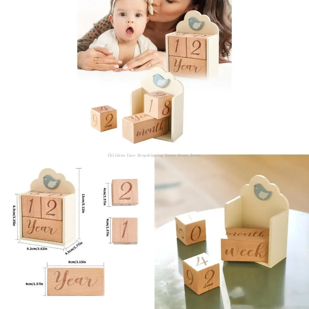 

Baby Mileshones блоки для фотосессий с годовой недели. Маркируя декоры