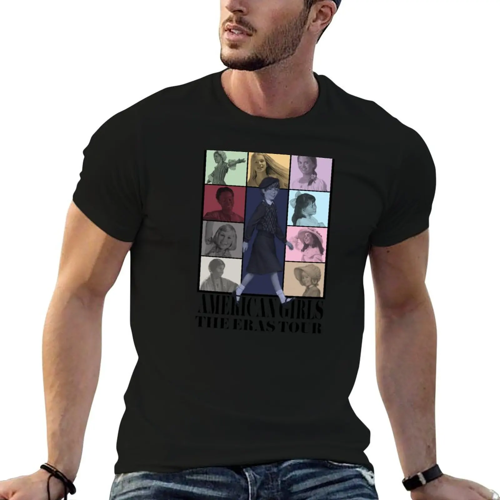 

Historical Girlies Books Tour - American History Eras Girl Doll Samantha Molly Kit T-Shirt cotton t shirts high quality T-Shirt