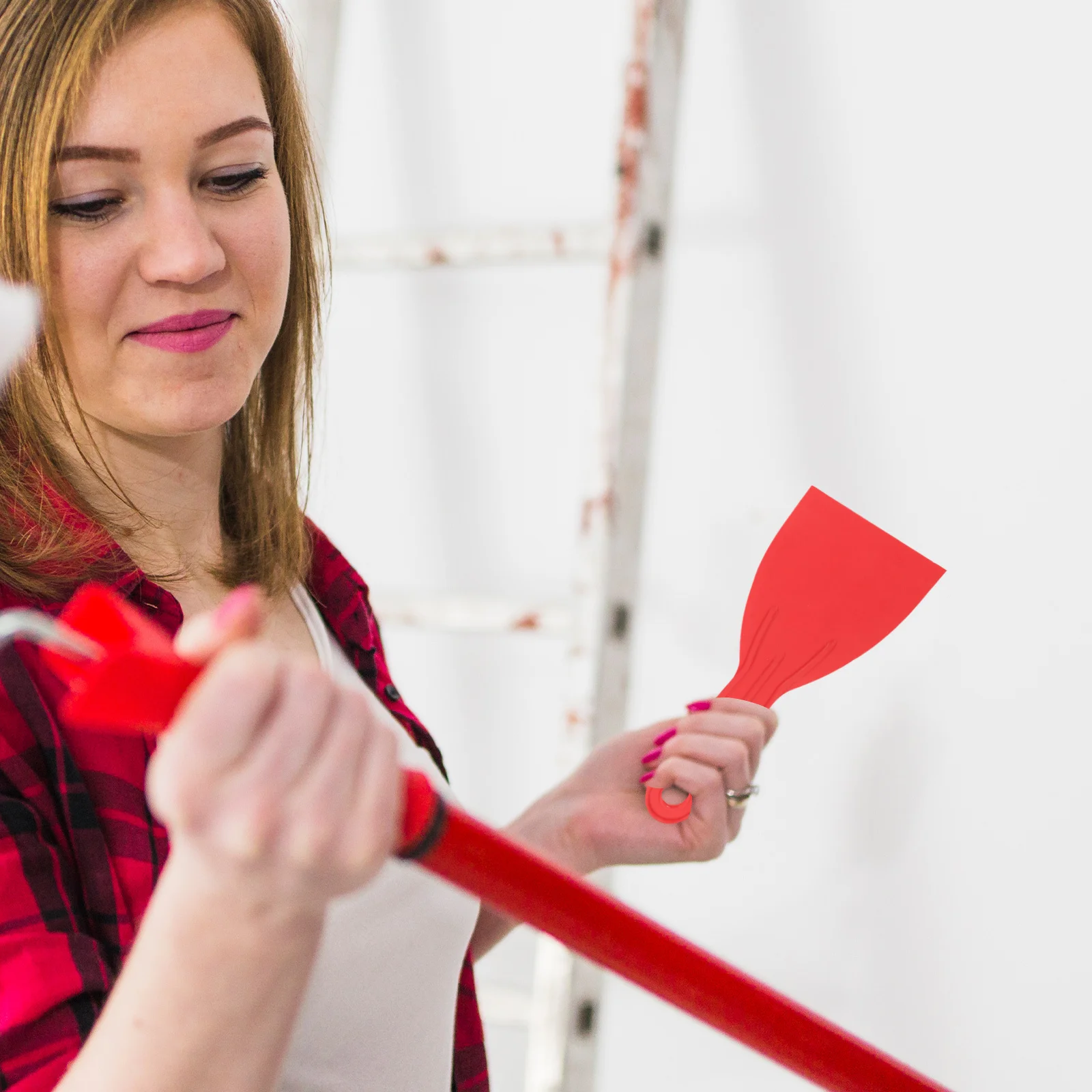 3Pcs Putty Scrapers Set Plastic Trowel Wall Repair Scrapers Flexible Filling Smoothing Spatula Plastic Trowel Wall Patch Scraper