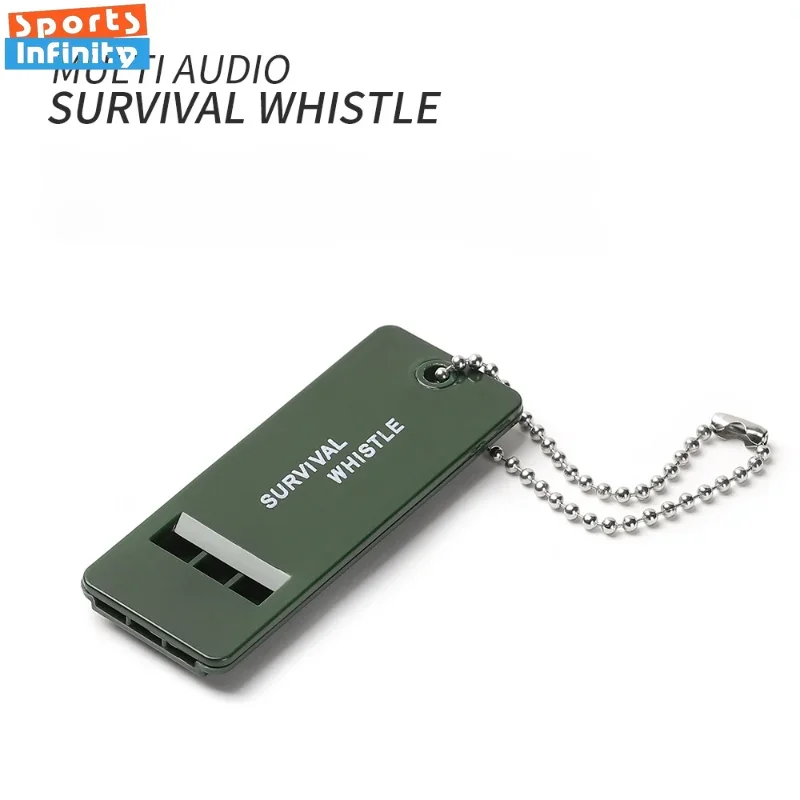 

Multi Audio Survival Whistle First Aid Kits Outdoor Emergency Signal Rescue Camping Hiking Climbing Outdoors EDC Sports Referee