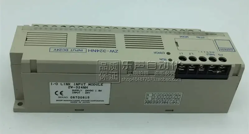 2026.4 ZW-324NH DC24V Original Japanese SHARP Sharp Programmable Controller Physical Photos In Stock
