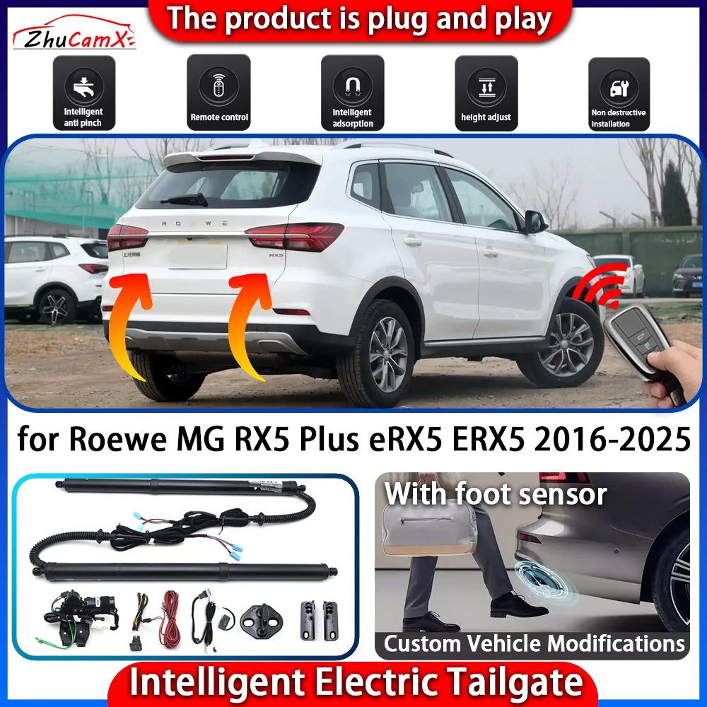 

Smart Powered Tailgate System for Roewe MG RX5 Plus eRX5 ERX5 2016-2025 Automatic Intelligent Electric Trunk Lift Control Kit