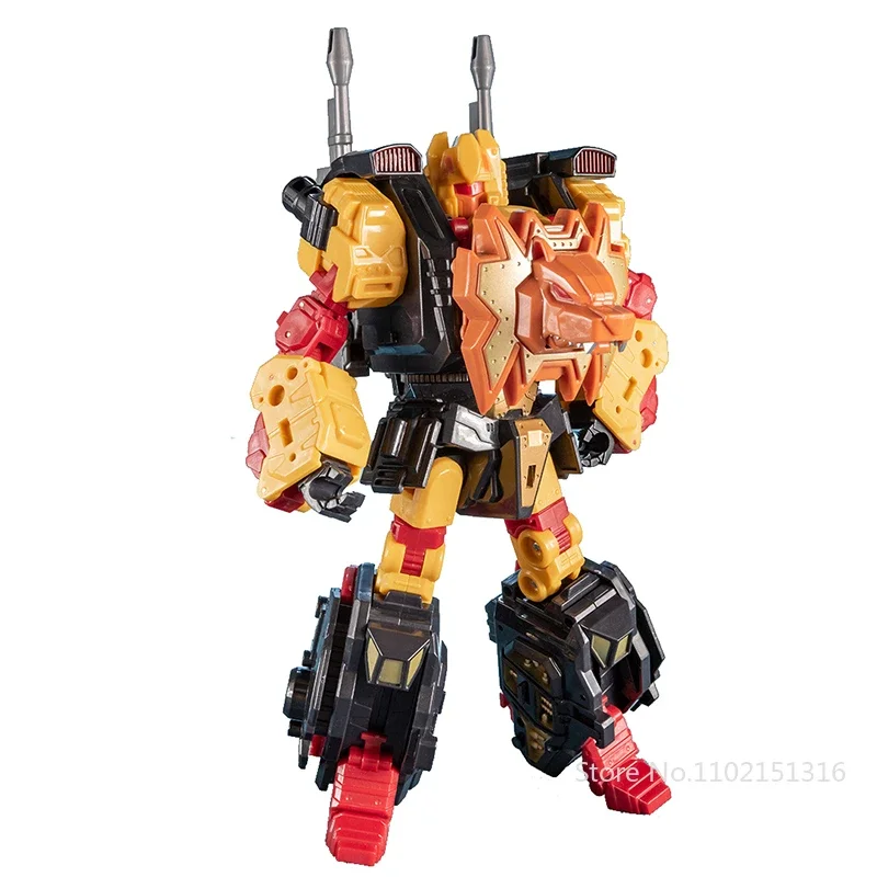 Jinbao 5 in 1 45cm Transformation Figma Anime Serie Figur Modell Roboter Predaking Superhelden Puppen abs Plastiks pielzeug für Kinder