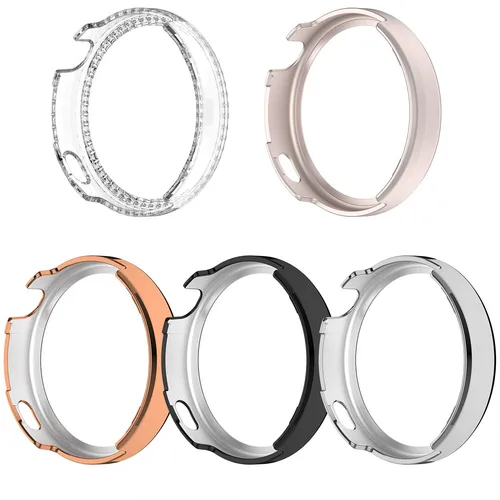 Imagen 2 del producto Funda protectora para Huawei Watch GT5 41MM PC con incrustaciones de diamantes parachoques protector para Huawei Watch GT4 41MM ahueca hacia fuera h