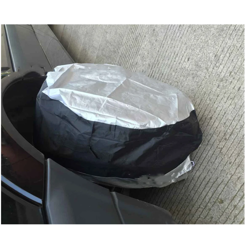 Car Spare Tire Cover Storage Bag Carry Tote Polyester for Cars Wheel Protection Accessories