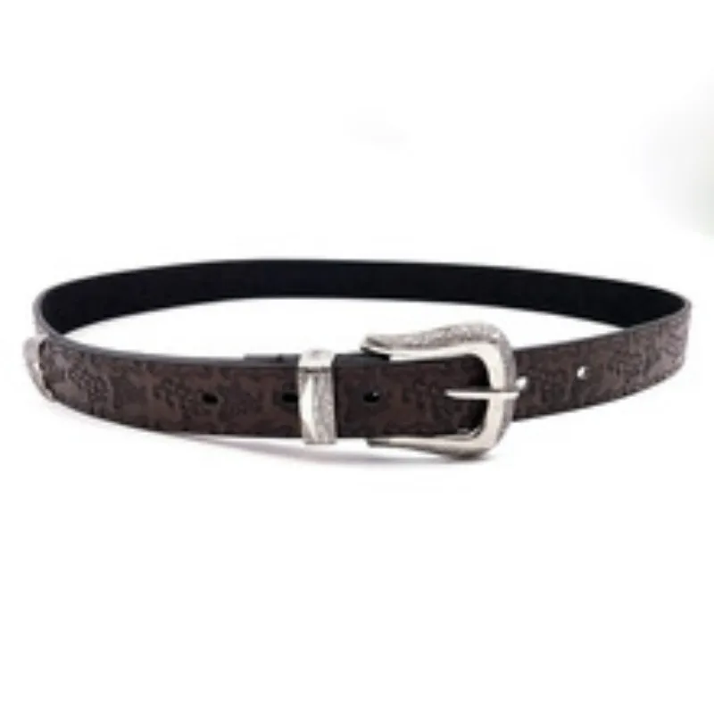 Halloween Spider Web Pattern Belt Men and Women Festive Scene Decorative Belt Fashion Student Accessories image 5