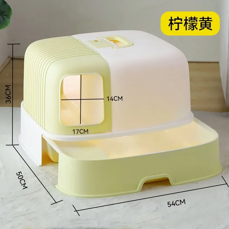 

Corridor cat toilet litter box automatic self cleaning