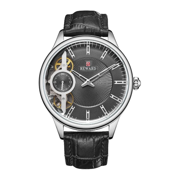 Quartz men's watch hot selling 2025 new men's fully automatic mechanical watch, small second hand strap shipped within 48 hours