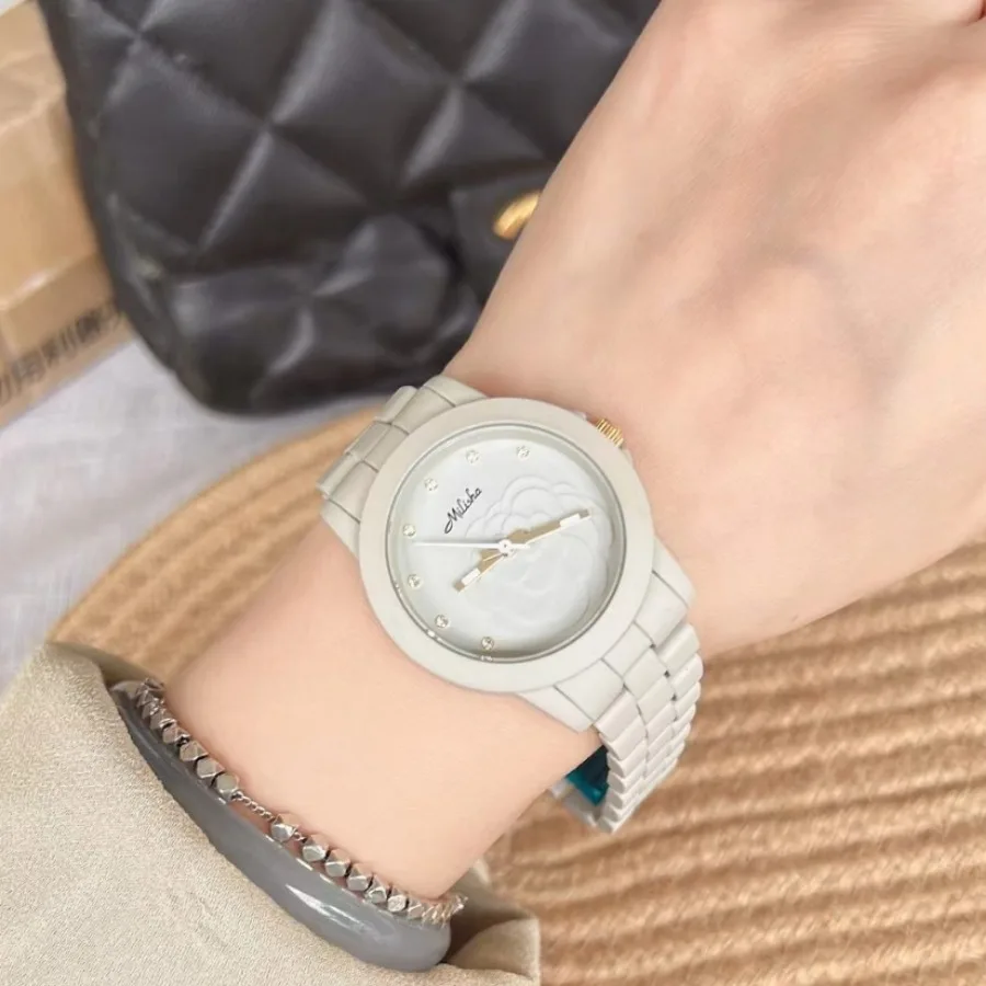 New Elegant Retro Trend Candy Color Ladies Student Watch Birthday Gift Classic Simple Automatic Waterproof Quartz Women's Watch