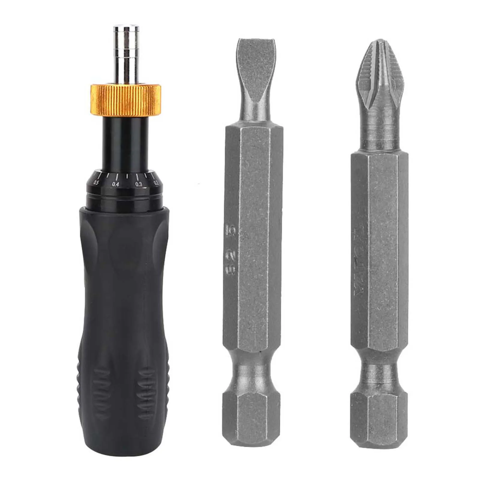 

Torque Screwdriver Bit Alloy High Precision Maintenance Tool Torque Can Be Adjusted Comfortable Grip Non Slip Handle Screwdriver