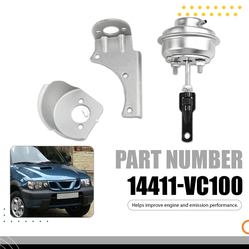 مشغل بوابة النفايات توربو للسيارة 14411-2X900 لنيسان باترول تيرانو 3.0 Di 1999- 14411-VC100 705954-0009