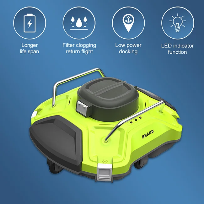 Cordless Swimming Pool Cleaner Robot Vacuum Cleaner For Swimming Pool Automatic Pool Cleaners