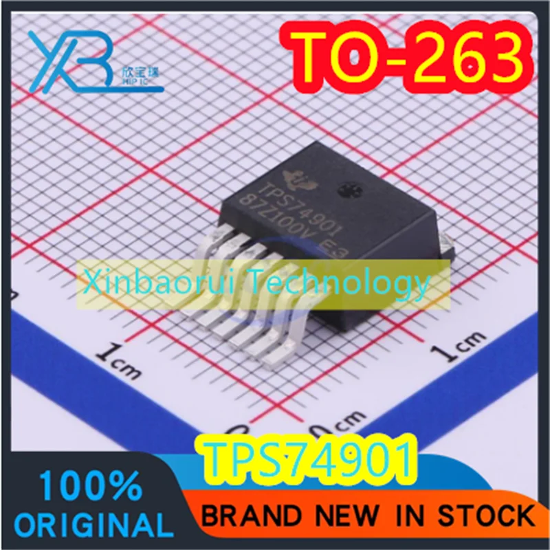 (5/40pieces) TPS74901 TPS74901KTWR TO263-7 Linear Voltage Regulator IC 100% Brand New Fast Delivery Good Quality