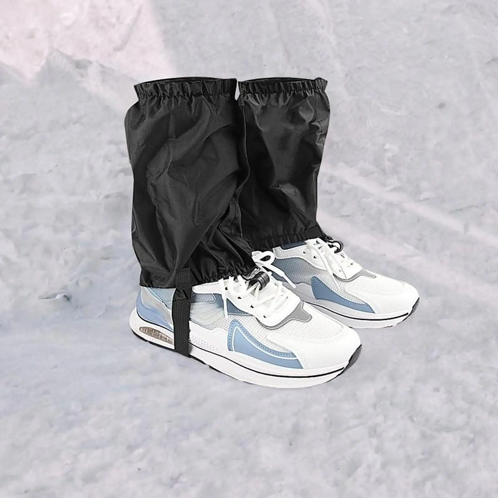 Leg Covers Shoes Boots Covers Men Women Snow Polyester Breathable Snow Shoes Covers for Running Backpacking Mountaineering