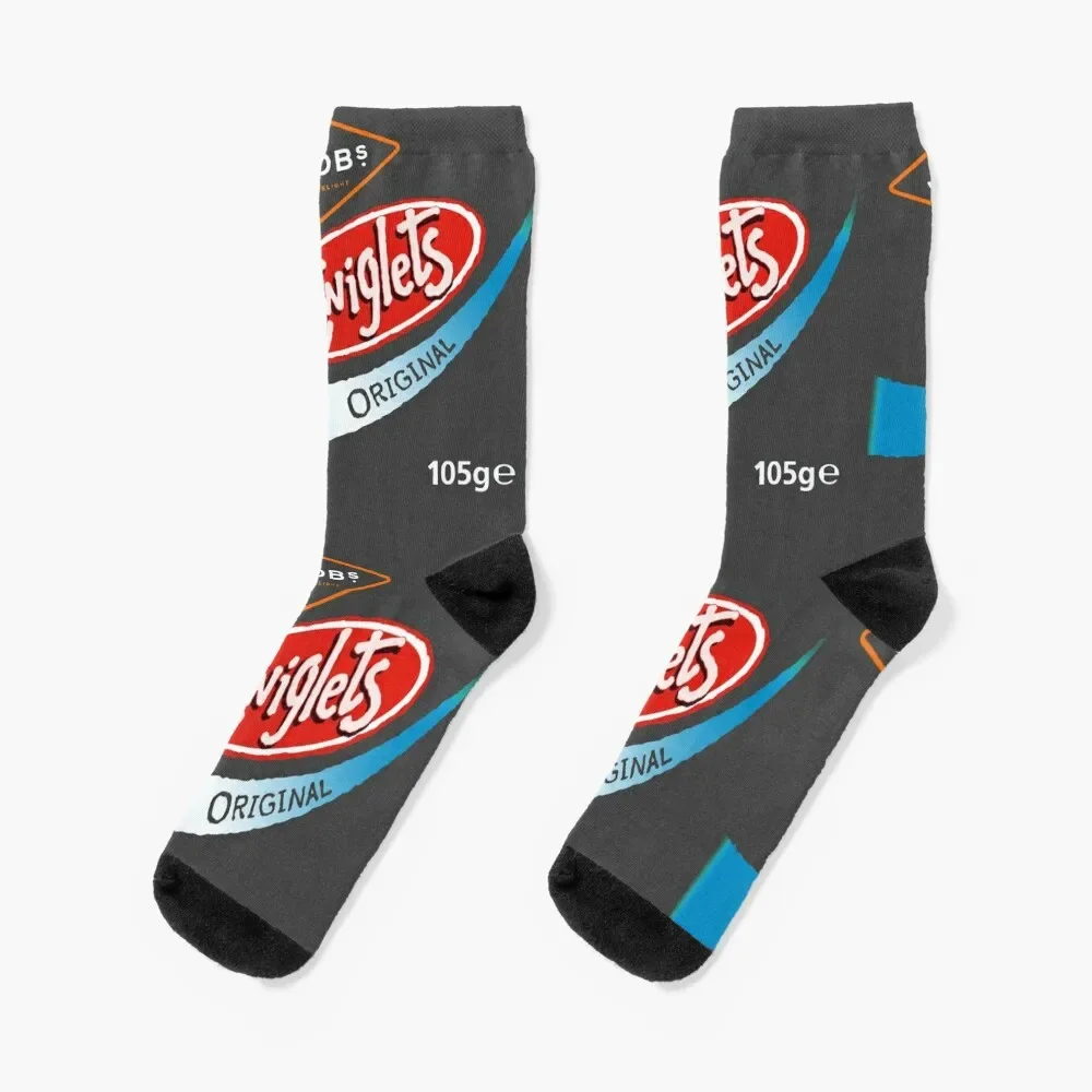 Twiglits Original Flavour Crisps design Socks happy Running Ladies Socks Men's