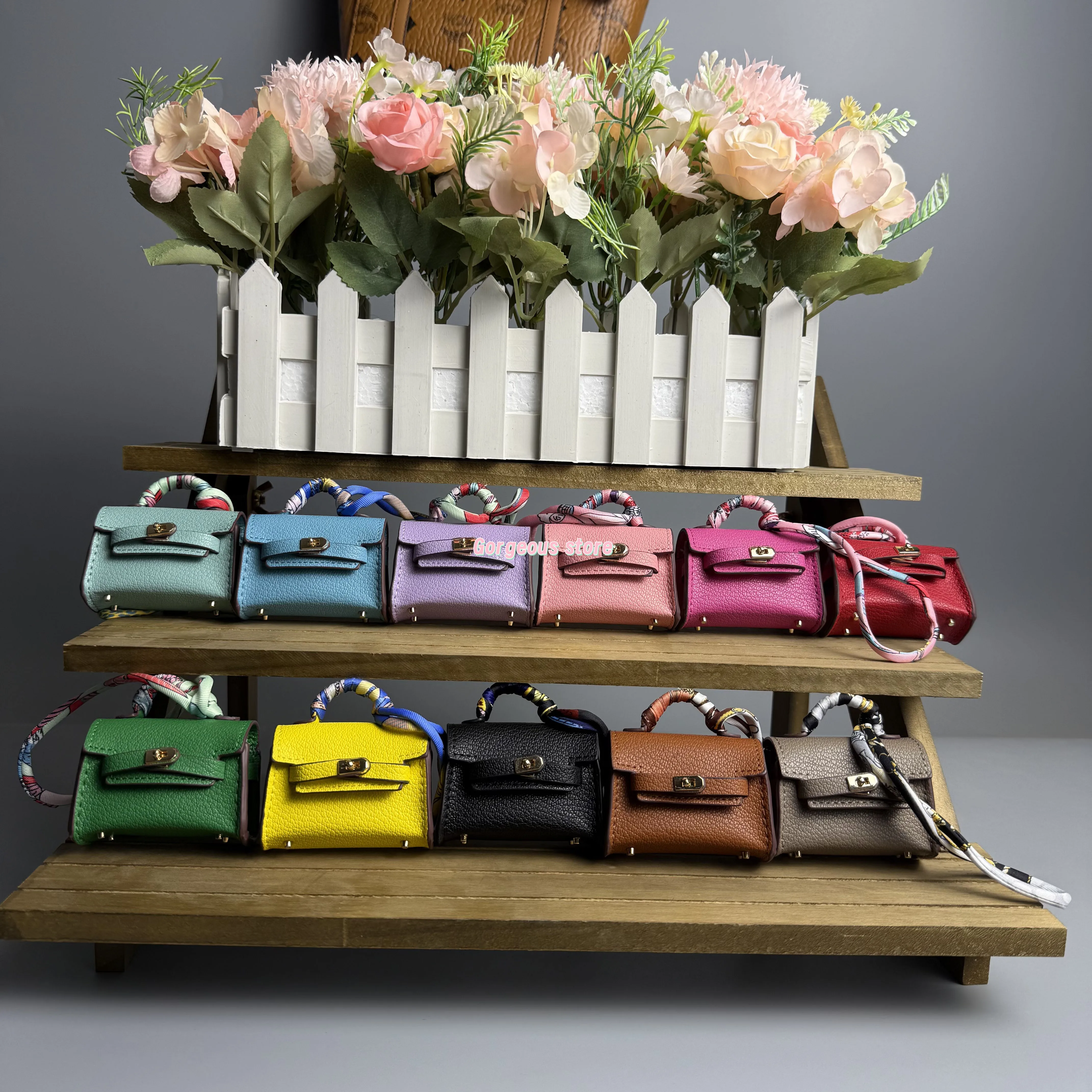 سوبر لينك البسيطة نمط طويل التمساح نمط حقيبة قلادة سيارة المفاتيح هدية الإناث رائعة الإبداعية سماعة حقيبة أنيقة قلادة