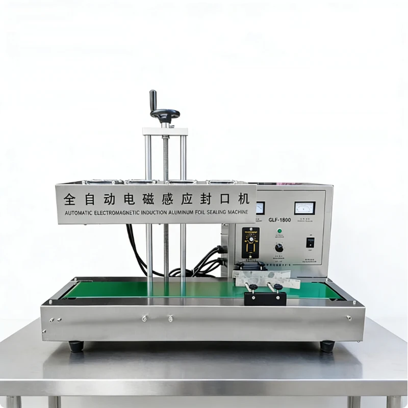 

Semi automatic Tabletop Electromagnetic Induction Aluminum Plastic Bottle Foil Heat Sealing Machine for Food Cosmetics