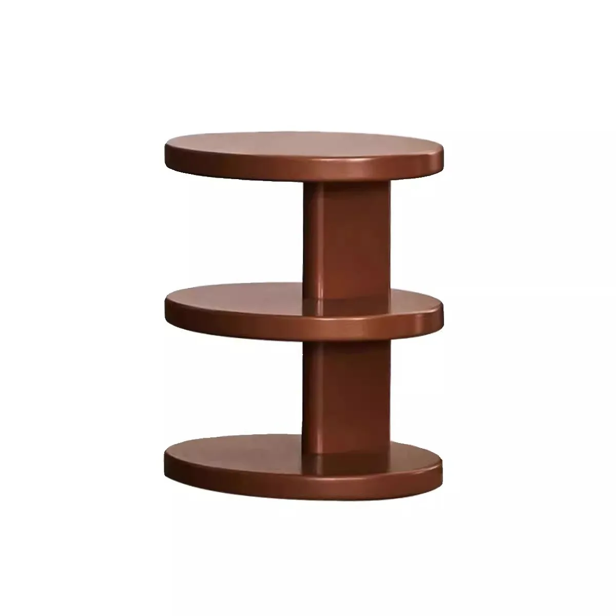 

Retro, minimalist, all solid wood, round, modern, home, living room, storage, coffee table