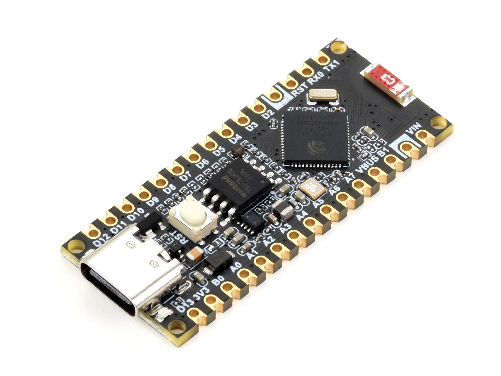 ESP32-S3 Nano ESP32-S3R8 development board compatible with Arduino Nano ESP32 with a compact appearance and powerful performance