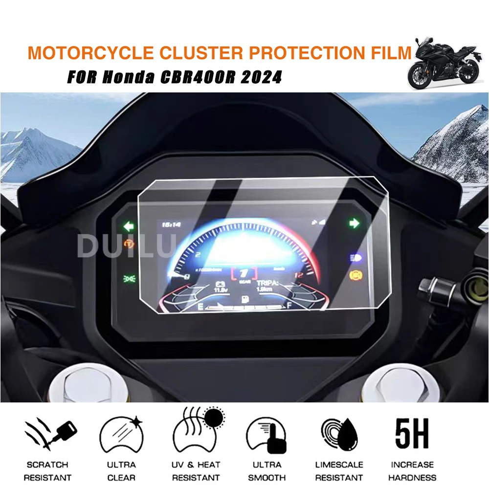 

Защитная пленка для экрана мотоцикла, защитная пленка от царапин для Honda CBR400R 2024 CB150R CB300R 2018-2022