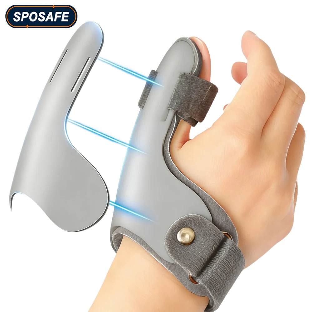 1 Stück Daumen-Handgelenk-Stützbandage, CMC-Daumen-Spica-Schiene für Arthroseschmerzen, Triggerfinger, Sehnenentzündung, Verstauchung für linke und rechte Hand