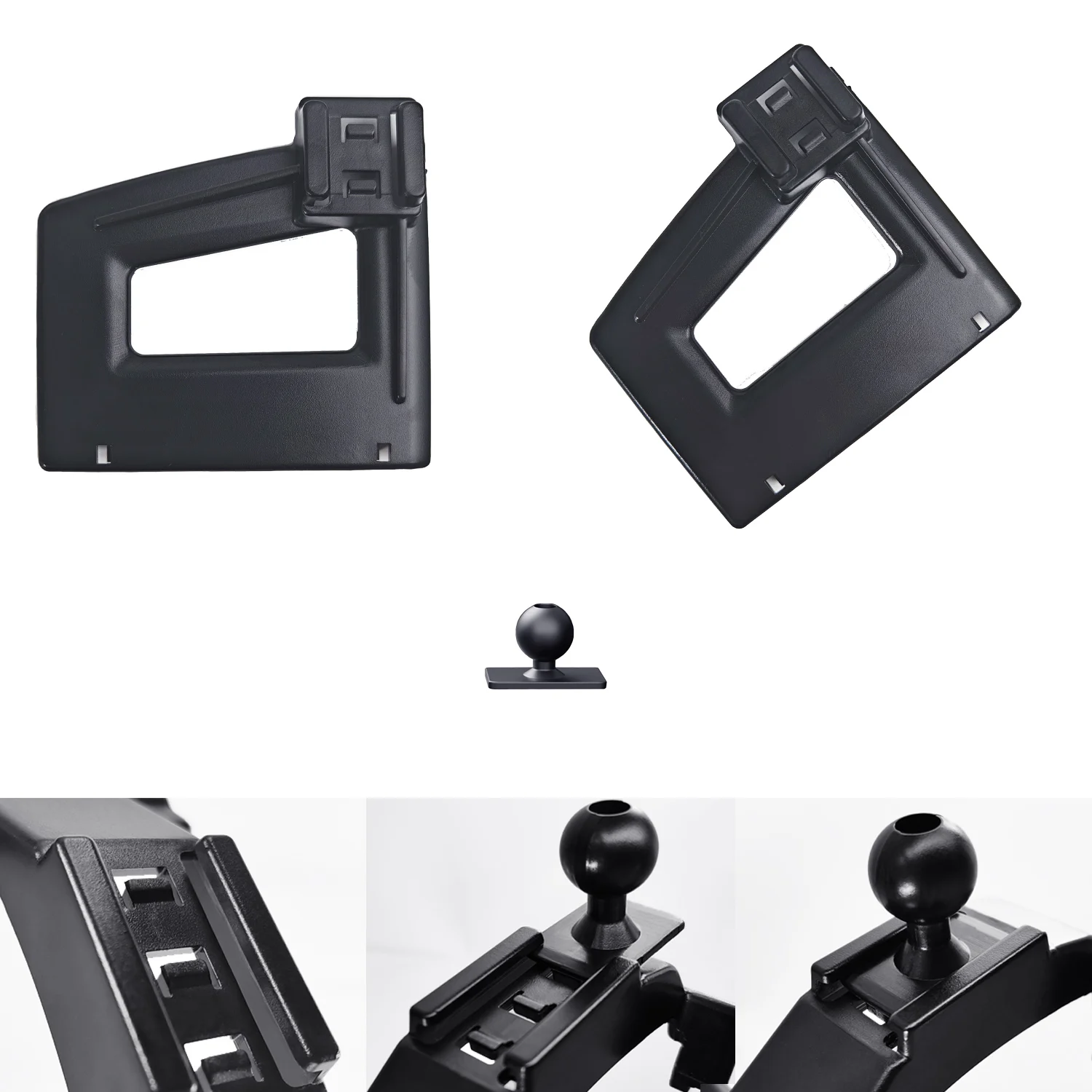 Car Phone Holder For Mitsubishi Pajero 2011 2012 2013 2014-2022 Mobile Phone Mounts Car Wireless Charging Special Fixed Base