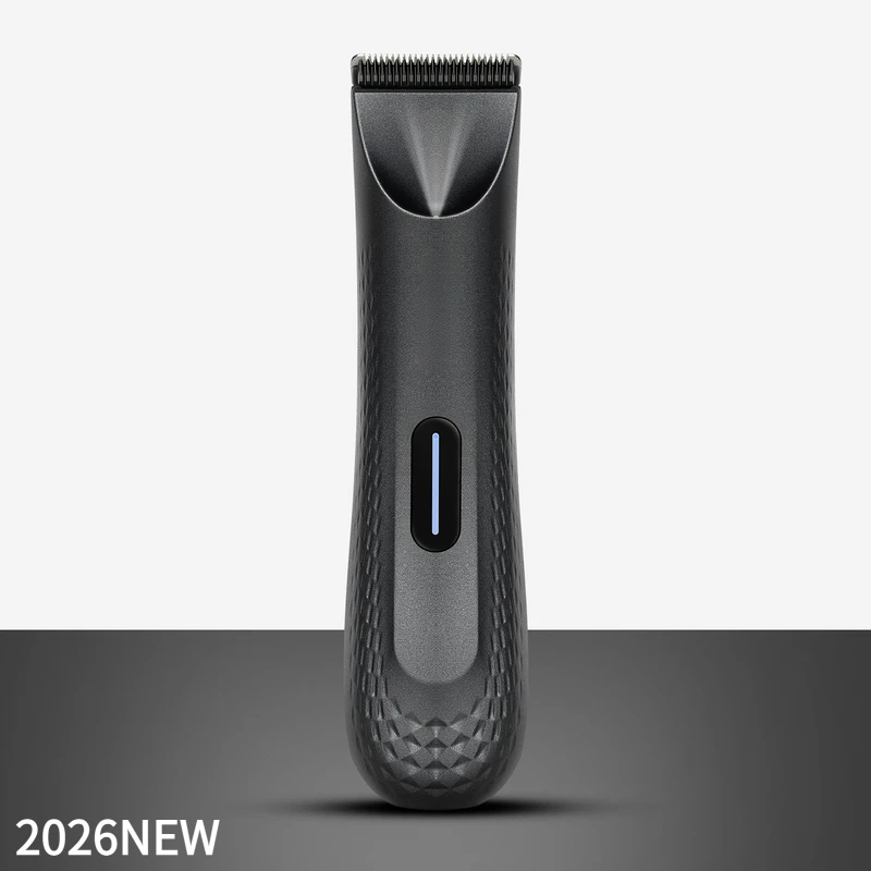 

2026New Portable Electric Groin Hair Trimmer for Men,Body Groomer & Pubic Waterproof Hair Trimmer,Replaceable Ceramic Blade