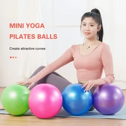 25CM Pilates Yoga Ball Yoga Shaping Exercise Ball Wheat Pipe Ball Balance Fitness Ball Gymnastics Ball Children Pvc Yoga Ball