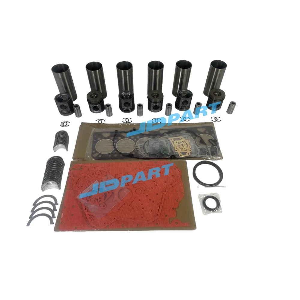 3056 Cylinder Liner Kit With Gasket Set Bearing For Caterpillar Engine Spare Parts