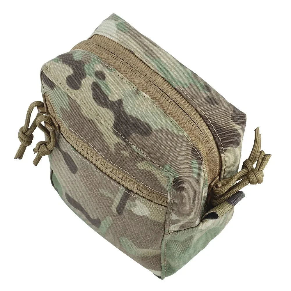 Tactical Molle Portable Grocery Pouch Outdoor Hunting Vest Chest Rig Plate GP Grocery Camouflage Bag Small Airsoft Accessories