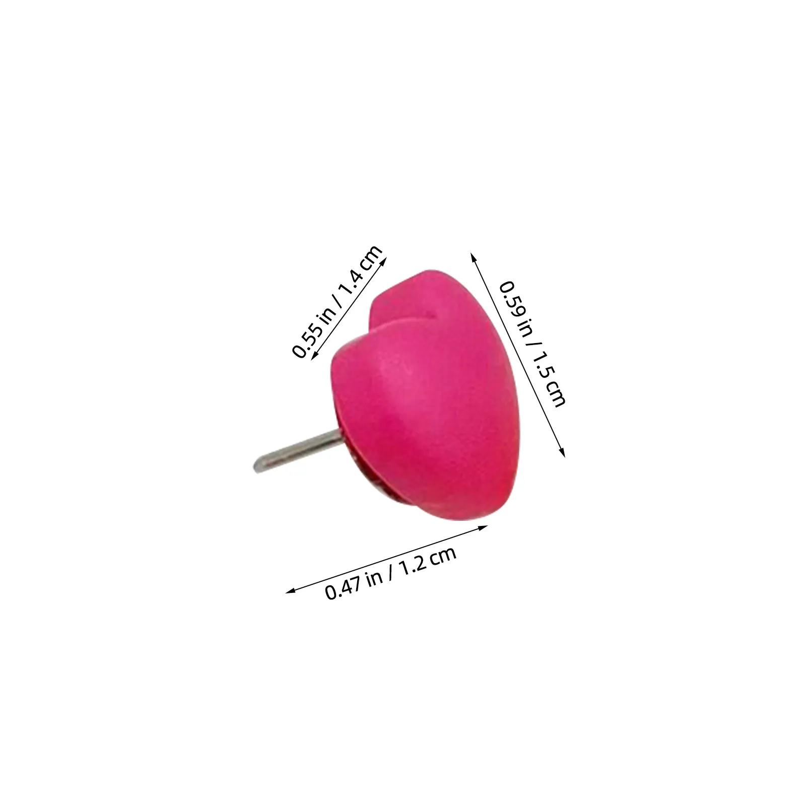 20Pcs Heart Push Pins Colorful Decorative Resin Thumbtacks Macaron Shades Cork Board Cute Pastel Heart Shape Pins Office Dorm
