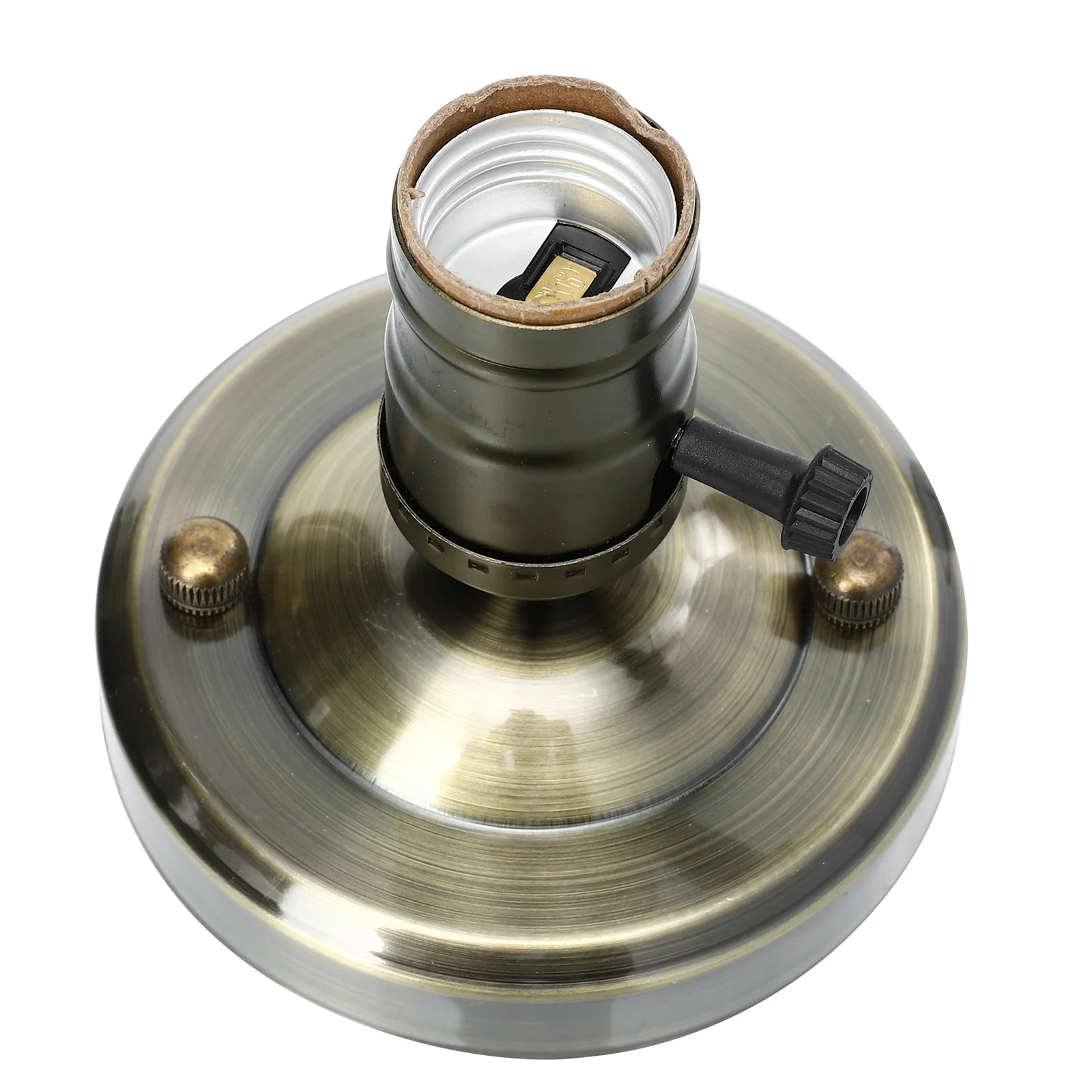 

Vintage E26 Lamp Bulb Socket Aluminum Retro Light Base Ceiling Fixture for Industrial Home Restaurant Porch Hallway