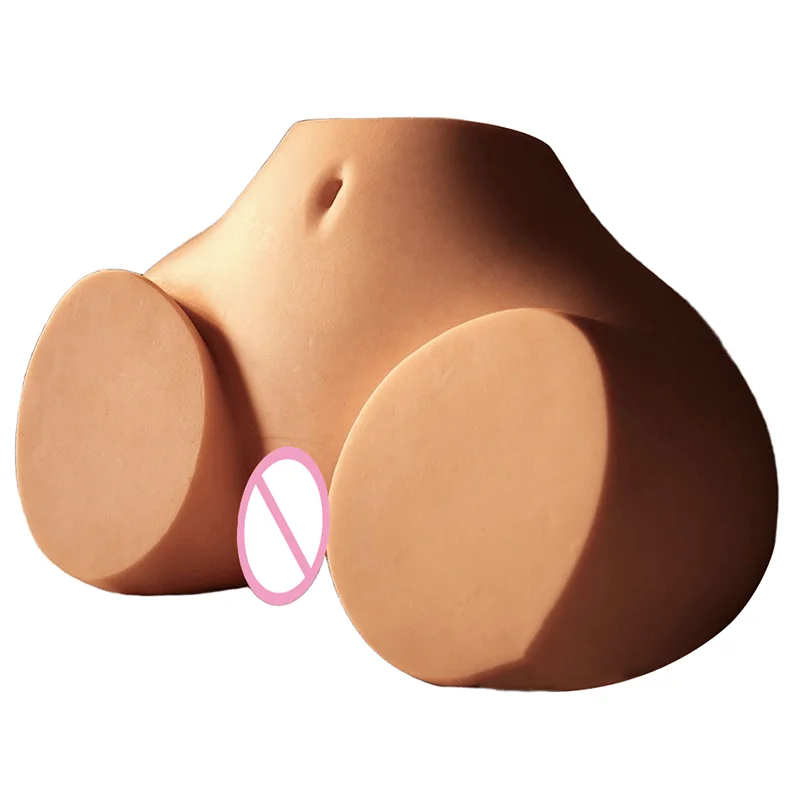 RENHEYUOU Men's Mastubador Erotic Products Silicone Butt Big Ass Realistic Vagina Anal Sex Toys Portable Sex Toys Adult 18+