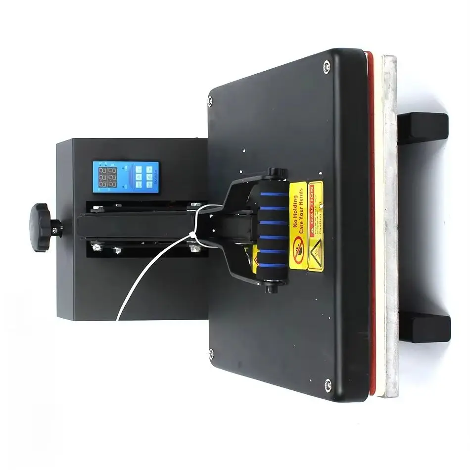 38*38 سنتيمتر لوحة مسطحة الحرارة الصحافة نقل التسامي آلة طباعة تي شيرت CE-5