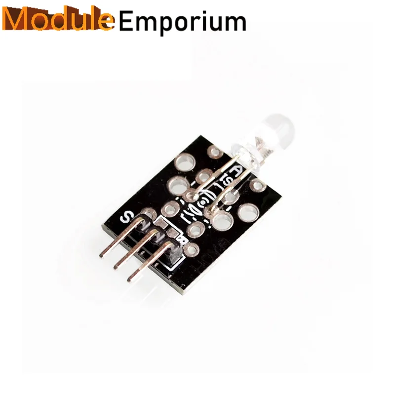 10PCS KY-005 3pin Remote Control Infrared Emission Sensor Module For Arduino Sensor KIT Starter DIY IR Transmitter Tube Module