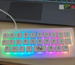 MiFuny Alpha28 Mini Keyboard Kit Single Mode Wired 3D Printing VAIL Custom RGB Hot Swap Ergonomic 30% Gaming Keyboard PC Gamer