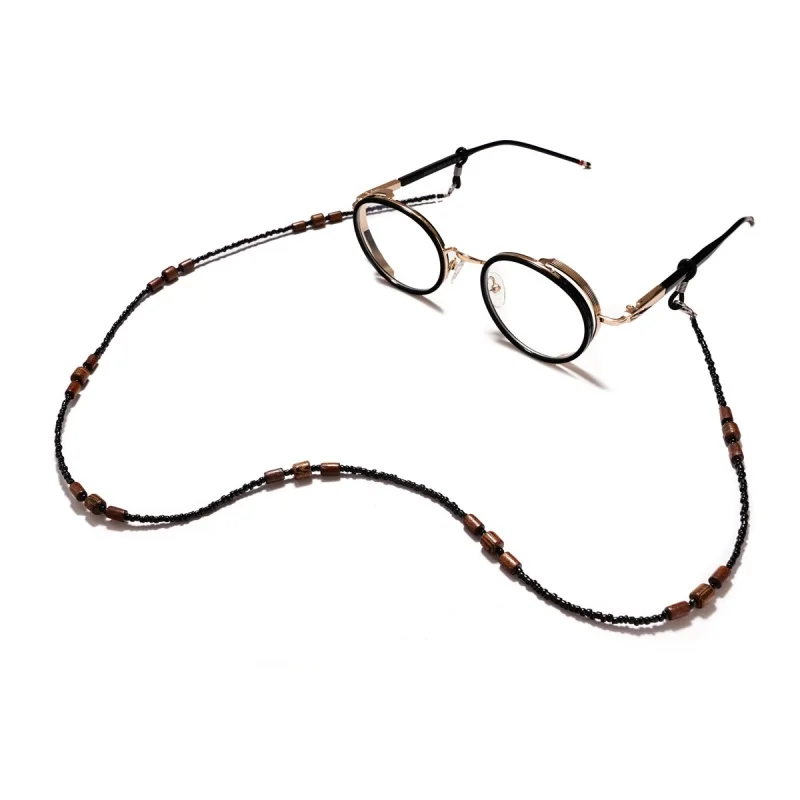 Sunglasses Masking Chains Hanging Neck Glasses for Women Men Beaded Anti-Lost Reading Chain Lanyard Fashion Eyeglass Accessories