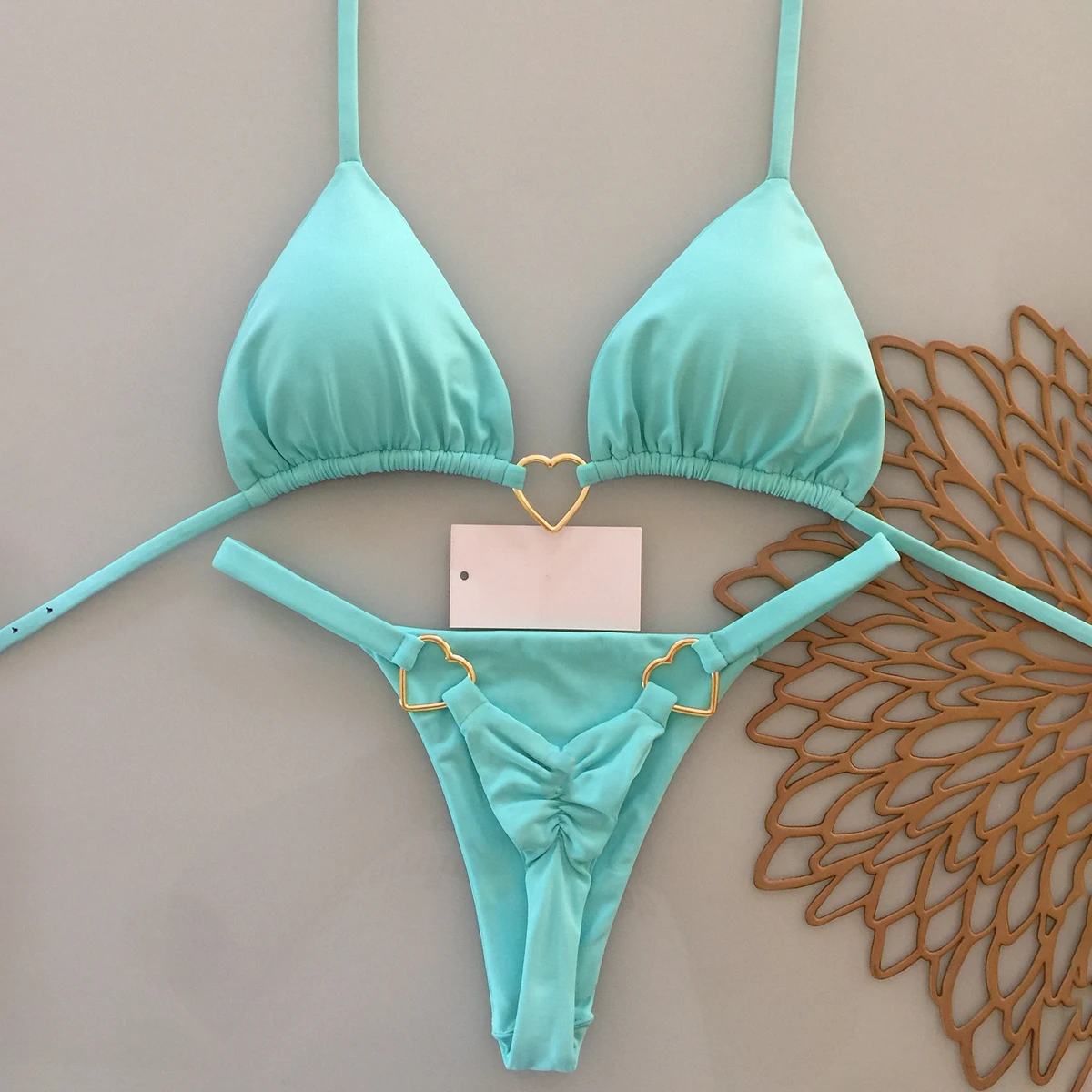 

Micro Bikinis 2026 Sexy Women Swimsuit Swimwear Female Solid Thong Bikini Set Biquini Bathing Suit Swimming Suit Beachwear