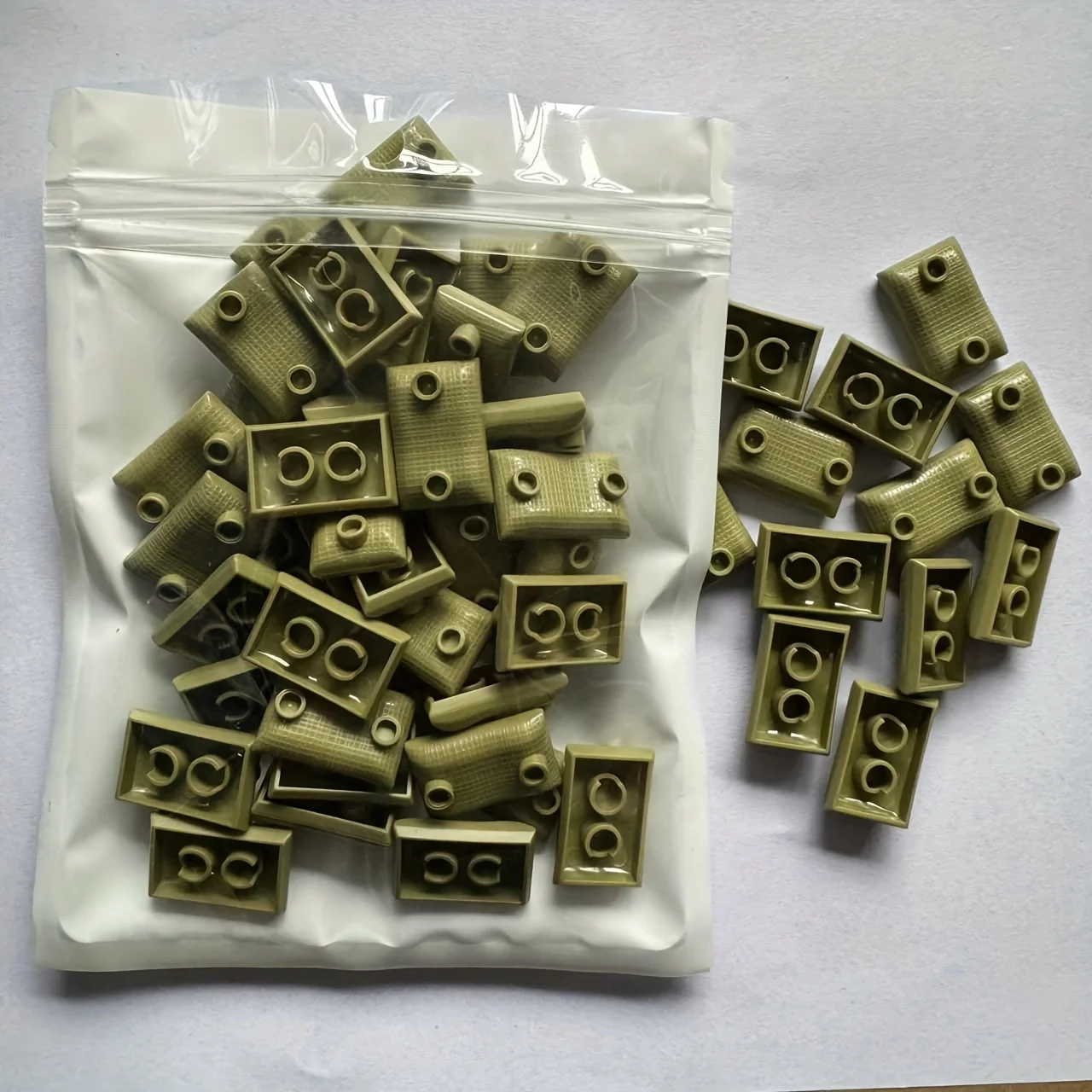 60 stücke Kleine Partikel Groß Ziegel Bausteine Kompatibel Kleine Partikel Ziegel DIY Teile Spielzeug für Jungen Geschenk