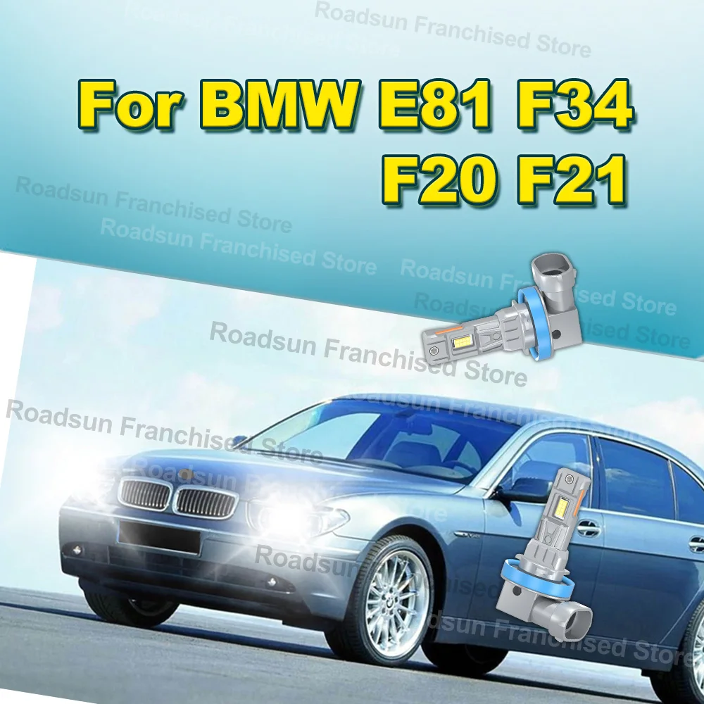 

2X противотуманные фары автомобиля H8 H9 H11 высокой мощности 180 Вт 30000LM для BMW E81 F34 F20 F21