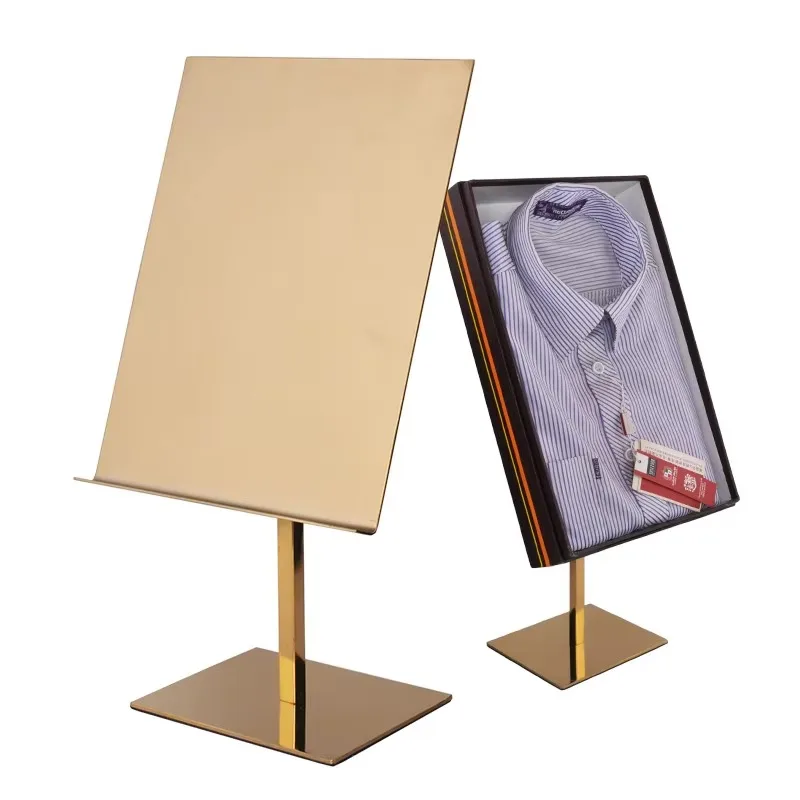 

Suit shirt display rack T-shirt metal collar display rack