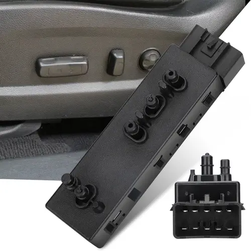 Botón de ajuste de asiento eléctrico de coche, accesorios para Chevrolet Camaro Equinox GMC Terrain Buick Envision Cadillac SRX