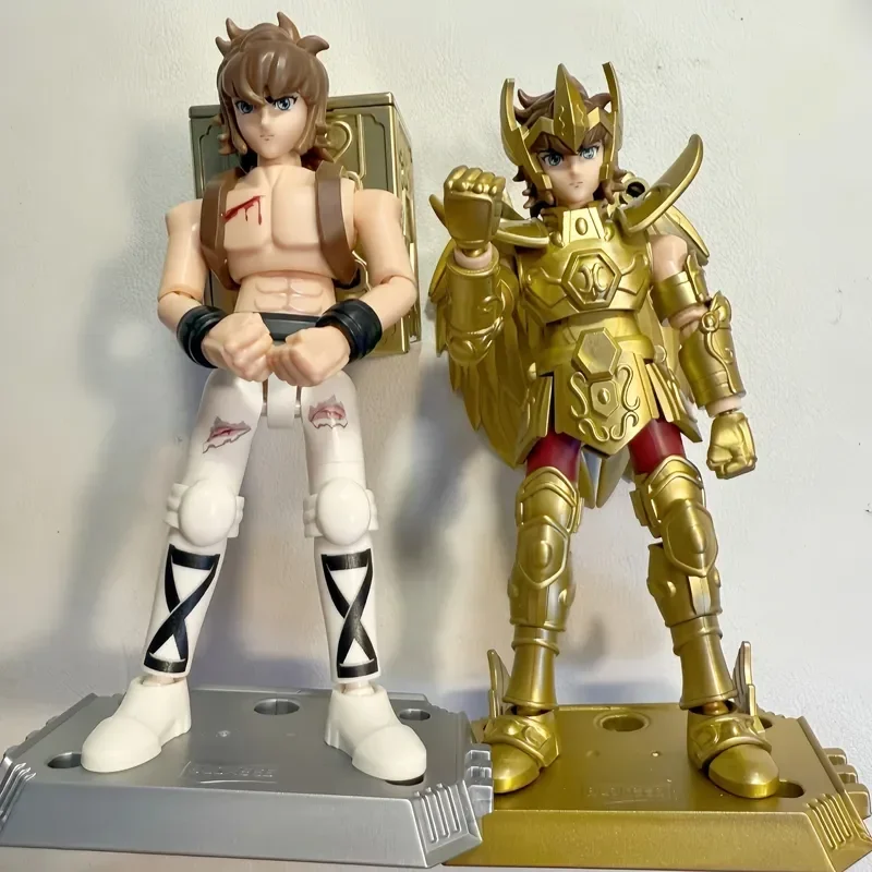 Saint Seiya Galaxy Version 01 Aiolos Shura Ikki Shun Jabu Marin نموذج مجمع صندوق أعمى ألعاب كتل مجموعة جولد سانت #6