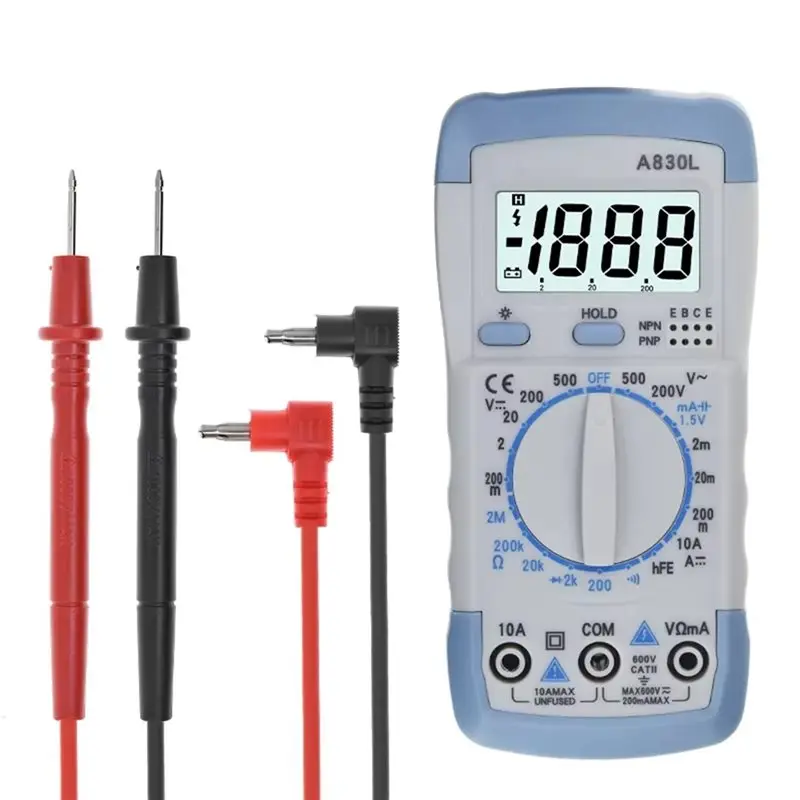 75STO-A830L LCD Digital Display Meter Module 2PCS For Detection DC AC Voltage Freguency Frequncy Current Tester